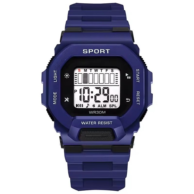 New Waterproof Multifunctional LED Digital Watch Men Outdoor Sports Wristwatch