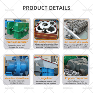 Industrial Tire Shredding <b>Machine</b> / <b>Tyre</b> Shredder-Heavy-Duty Recycling Equipment for Tire Cutting and Granule Production - Product Image 4