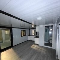Maison en conteneur extensible personnalisable Maisons préfabriquées en conteneur pliable mobile pour villa ou hôtel en acier et en bois
