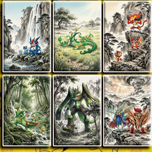 <span class=keywords><strong>Sac</strong></span> mystère Pokémon YQ à prix réduit, vente en gros, jouets surprise, cartes Pokémon scellées, papier artistique, Mega Dream, fournisseur chinois - Product Image 5