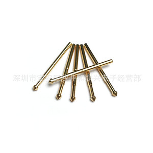 Sonde de test plaquée or Pa125 E, pointe conique parapluie, broche à ressort 2,0 mm, trou de perçage 2,4 mm, pièces d'instrument - Product Image 4