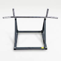 Barre de traction murale robuste en acier pour barres murales et fixation d'échelle suédoise pour salle de sport à domicile