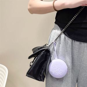 Customized Mini PVC Coin and Earphone Pouch Unique Kawaii Silicone <b>Key</b> <b>Purse</b> Wallet for Ladies Kids Women with Zipper Closure - Product Image 3