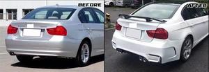Gran oferta, conversión de coche, parachoques trasero delantero, rejilla, falda lateral, M4, Kit de carrocería para BMW 3 series E90 LCI 2009 -2012 - Product Image 4