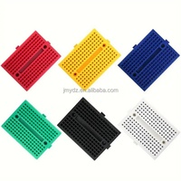 Kit de breadboard sans soudure - 830/400/170 points MB-102, adapté pour la conception et le prototypage de circuits Arduino, ESP32, STM32