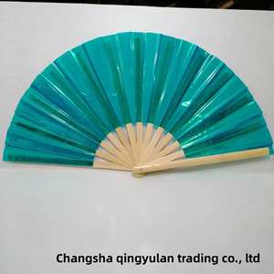 Abanico Plegable de Bambú Clásico de 33 cm, Estilo Boda Personalizado, Técnica de Tallado, Portátil, Estilo Europeo - Product Image 6