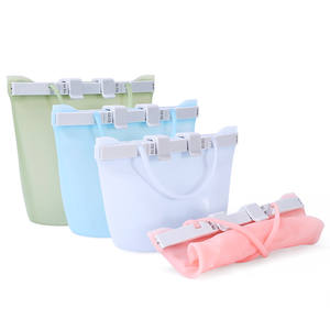 Герметичный силиконовый Пакет для закусок, фруктов, овощей, напитков, молока - Product Image 1