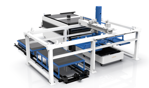 LF3015GAS AUTO LOADING Fiber Laser Cutting <b>Machine</b> for Stainless Steel Carbon Steel Closed Platform with Smoke Exhaust - Product Image 2