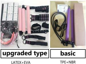 Barra de Yoga Ajustable con Bandas de Resistencia, Equipo de Ejercicio para Piernas y Cintura, Venta Caliente - Product Image 3