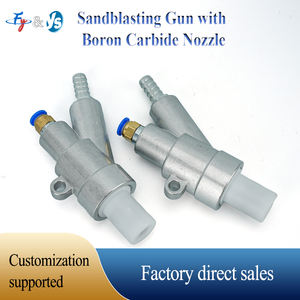 Pistola de chorro de arena con boquilla de carburo de boro, herramientas de chorro de arena de aire, kit de pistola de chorro de arena con boquilla de carburo de boro de 35mm - Product Image 3