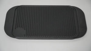 Sartén de Hierro Fundido Reversible de Doble Cara, Ecológica y Duradera, Ideal <span class=keywords><strong>para</strong></span> Cocina y Camping, al Mejor Precio - Product Image 2