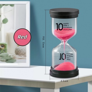 Minuteur en verre écologique fait main moderne, <span class=keywords><strong>1</strong></span>/3/5/10/15/30/60 minutes, léger, portable, durable, cadeau promotionnel - Product Image 5