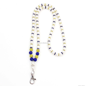 Hot Bán Màu Hồng & Màu Xanh Lá Cây Màu Đỏ Aka Dst Delta Rhinestone Miếng Đệm Móc Chìa Khóa Dây Buộc Vòng Cổ Hy Lạp Tất Cả Các Nhóm Sorority Ngọc Trai Dây Buộc - Product Image 5