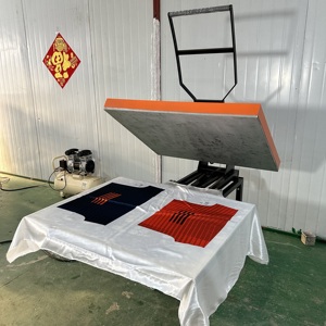Bán buôn lớn Định dạng 80*100cm t Áo sơ mi in thăng hoa phẳng dtf Máy ép nhiệt - Product Image 3