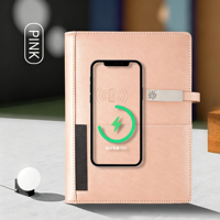 Ensemble de luxe personnalisé en cuir PU, toucher doux, pour le bureau, avec bloc-notes intelligent IA, outils essentiels pour les voyages d'affaires