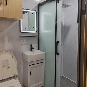Cabaña Prefabricada Resistente al Agua, Estilo Apple Cabin, para <span class=keywords><strong>Club</strong></span> Náutico, Recepción Costera, Alquiler Temporal de Lujo - Product Image 2