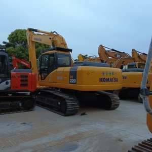 Excavatrice d'occasion de haute qualité Excavatrice hydraulique sur chenilles Komatsu pc220-8 - Product Image 6