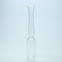 Ampoule en verre transparent de 1 ml conforme à la norme ISO