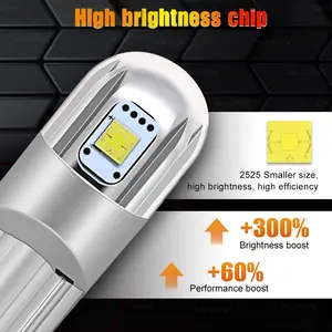 Sunshiny 2024 New R D LED T10 3smd 2525 chip Width Light Bulb Good Quality Life is 50 000 hours 150LM 1.6W 10-30V