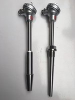 Sonde PT100 étanche et résistante à l'usure, thermocouple de type J, capteur de température, transmetteur de température 4-20 mA, thermopuits