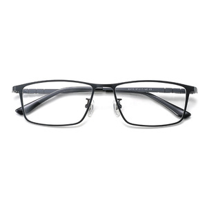 Montura de Gafas Ópticas de Titanio Puro de Alta Calidad, Ultraligeras, con Protección Anti-Luz Azul, para Hombre, Diseño Cuadrado para Lectura - Product Image 1