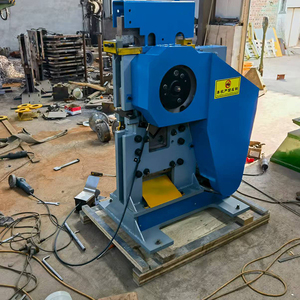 Low Price 6mm 8mm 10mm Angle Iron Ironworker Industrial Mechanical Combined <strong>Punch</strong> Shear for Metal Fabrication <strong>Line</strong> - Product Image 3