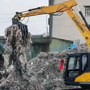 Pinza Hidráulica para Madera con Cinco Dedos, 10T 13T 15T 18T, Excavadora, Agarre Giratorio para Troncos - Product Image 3