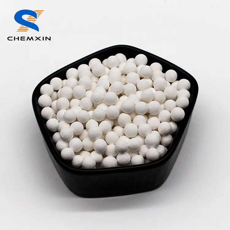 Chemxin fornecedor 3-5mm ativado dessecante de contas de alumina para secador de compressor de ar na indústria eletrônica