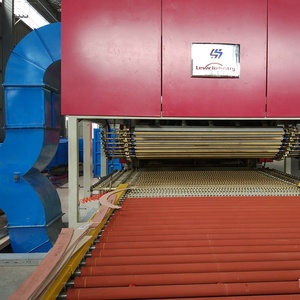 Alta Precisión Radial de convección continua vidrio templado hornos plana - Product Image 2