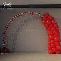 JINDY Nouvel article de décoration, arche de ballons auto-gonflante pour mariages, banquets familiaux, colonnes de ballons gonflables, arches