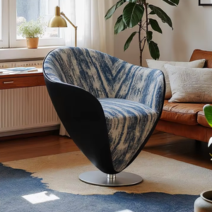 Silla giratoria individual de lujo de gama alta IB617 Diseño cónico con función reclinable para ocio para el hogar o el hotel - Product Image 6