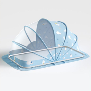 Mosquitero para Bebé, <span class=keywords><strong>Cuna</strong></span> Plegable, Cubierta para Cama, <span class=keywords><strong>Cuna</strong></span> Portátil sin Base para Niños - Product Image 5