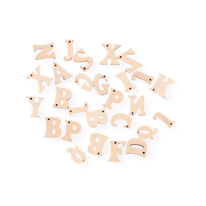 ILAN Lettere in Legno 15mm 26 Pezzi Accessorio per Artigianato - Product Image 1