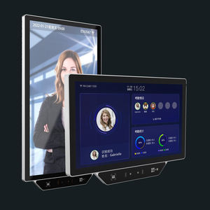 Lecteur de cartes 21,5 pouces, grande taille, contrôle d'accès biométrique, machine de pointage des employés, détection faciale - Product Image 4
