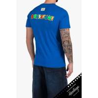Vente en gros 100% coton T-shirts pour hommes Rossifumi Heritage Style sportif personnalisé 46 anti-rétrécissement bleu foncé pour l'exportation