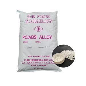 Partículas de Material Plástico PC/ABS AC3100AB de Taiwán TAIRILOY, Retardante de Llama V0, Alto Brillo, Resistente a Impactos - Product Image 1