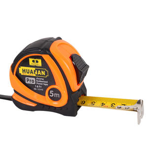 ตลับเมตรฮัวหนาน <span class=keywords><strong>โปร</strong></span> 5 เมตร สแตนเลสสตีล แบบม้วนเก็บอัตโนมัติ กดปุ่มใช้งานง่าย สำหรับใช้ในบ้าน - Product Image 4