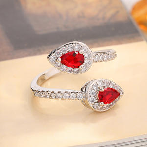 Anillos de mujer de plata de ley, anillos de boda, anillos para fiesta, anillos de mujer, joyas de plata 925 originales al por mayor - Product Image 1