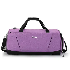 2023 Waterproof Dry And Wet Separation Travel Swimming Duffel Gym Tote Storage Bag With Shoe Compartment Suppliers