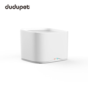 Fontaine à eau intelligente pour chat Dudupet, carrée, automatique, à circulation d'eau, avec contrôle par application, amovible et durable - Product Image 1