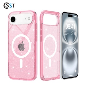 Nhà <span class=keywords><strong>M</strong></span>áy Giá New Arrival sang trọng pha lê rõ ràng Magnetic Đối với iPhone 17 trường hợp không khí chất lượng tốt chống sốc 17 Series - Product Image 3