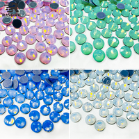 Vente directe d'usine de haute qualité SS6-SS20 dos plat cristal Hotfix strass 14400 pièces pour robe décoration verre matériel