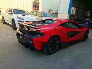 ZS ใช้สำหรับ McLaren 540C 570S อัปเกรดสไตล์600LT คาร์บอนไฟเบอร์<span class=keywords><strong>กันชน</strong></span><span class=keywords><strong>หน้า</strong></span>และหลังกระโปรงข้างชุดฝาครอบท่อไอเสีย - Product Image 6