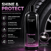 Brillant et protecteur pour pneus de voiture 500 ml, noir intense, protection UV, hydrofuge, anti-salissures, sans traces, marque privée OEM