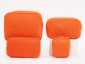 Personalizzato BOO Dolce o Dolcetto Impermeabile in Nylon da viaggio Arancione Cosmetico per il Trucco Buste Caramelle Regalo Buste per Halloween - Product Image 3