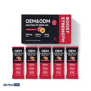 Poudre d'électrolytes personnalisée saveur citron, supplément d'hydratation en gros pour l'amélioration de l'énergie et la récupération féminine, vente en gros OEM - Product Image 6