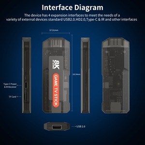 Mới Q9max 4K HD Retro Video Trò Chơi Thanh Cổ Điển Thông Minh TV Giao Diện Điều Khiển Với Miễn Phí Phim Chúng Tôi/EU Cắm Bao Gồm - Product Image 5