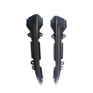 ADT lente ahumada dinámica secuencial Led espejo lateral luces de señal de giro tira indicadora ámbar para <span class=keywords><strong>LEON</strong></span> 5F IBIZA V KJ1 ARONA KJ7 - Product Image 2