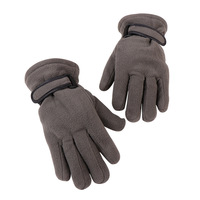 Gants de cyclisme en polaire pour adultes doublés chauds et fendus pour l'extérieur en hiver Gants en polaire personnalisés pour femmes Sports Finger Fashion Polar Fleece Gloves