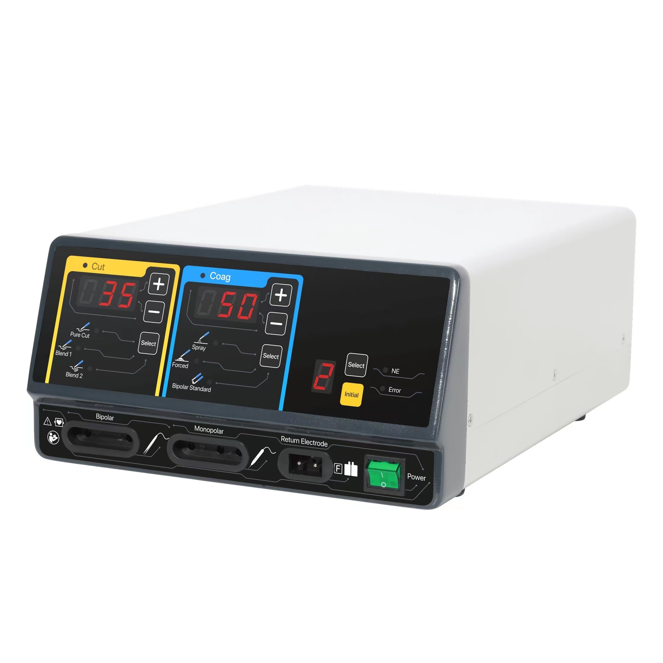 MN-DM100V Bon prix unité électrosurgicale chirurgicale machine bipolaire de diathermie prix